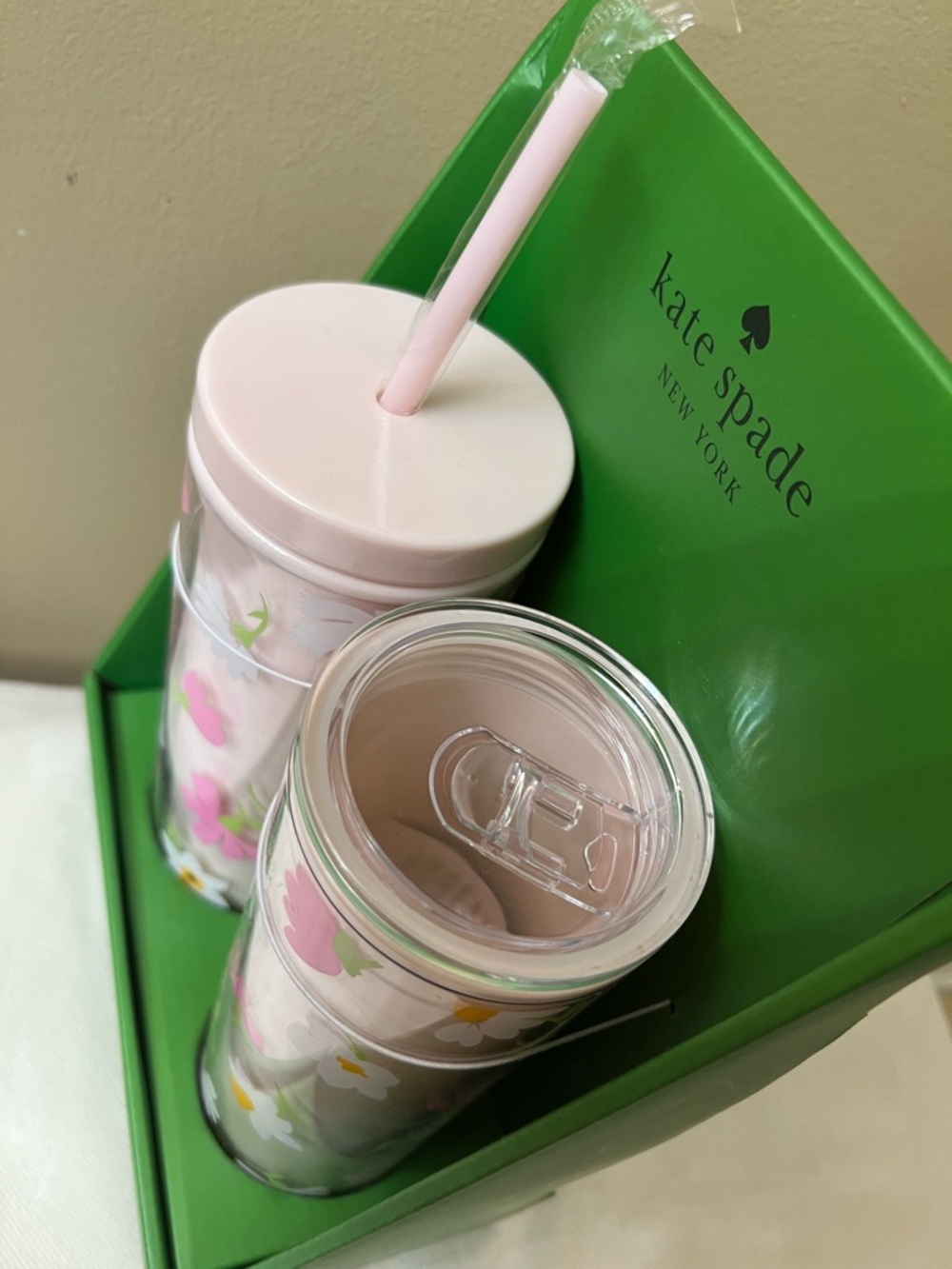 kate spade Floral Tumbler & Thermal Mug Set NWT - Picture 6 of 6